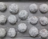 A picture of step 7 of Crinkle Coconut Cookies.