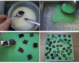 Foto langkah ke 10 dari resep Cake Lapis Puding Busa.