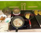 Hình bước làm 4 của món Bánh xèo nhà PT
