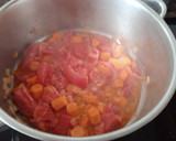 Foto del paso 2 de la receta: Crema fría de zanahoria y tomate con crujiente de garbanzos