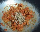 Foto langkah ke 3 dari resep Balado Tempe Teri Daun Jeruk.