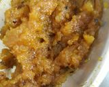 A picture of step 6 of Puri tarts with pumpkin curry.