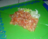 Foto del paso 2 de la receta: Tortilla con tomate y cebolla