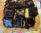 صورة لخطوة 2 من وصفة فادج شوكولاتة صحي بدون فرن 🍫 #دايت