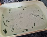 A picture of step 5 of Paan ice cream.