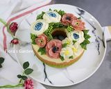 韓式豆沙擠花蛋糕攻略~三色戚風蛋糕的食譜步驟24照片