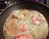 Foto del paso 2 de la receta: Bifecitos tipo escalopes con salsa de repollo y champiñones