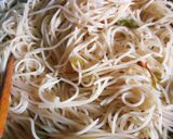 A picture of step 10 of Spaghetti bolognese #4weekchallenge #myfavouriteeasterdish.