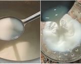 জলভরা সন্দেশ রেসিপি / জলভরা তালশাঁস সন্দেশ রেসিপি / চিনিছাড়া জল রেসিপির ধাপ 1 ছবি