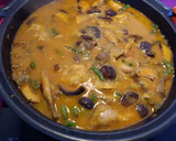 Foto del paso 6 de la receta: Arroz con codornices mollejas de pollo y setas shiitake