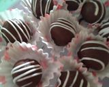 A picture of step 6 of Oreo delight balls.
