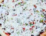 A picture of step 9 of Beef minced Pizza🍕.