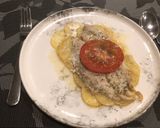 Foto del paso 6 de la receta: Reineta en cama de papas