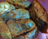 A picture of step 1 of Amritsari fried fish.