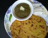 Makki di roti and sarson da saag recipe step 7 photo