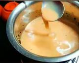 A picture of step 5 of Masala chai.