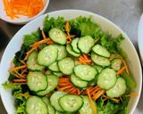 Hình bước làm 5 của món Salad rau củ Nhật