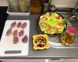 Foto del paso 3 de la receta: Ensalada templada de codorniz para Navidad 🎄🎁