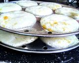 A picture of step 6 of Vegetable idli.