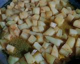 A picture of step 6 of Memon's Fusion Omelette.