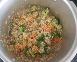A picture of step 4 of Vegetable Pulao.