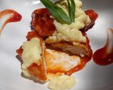 Foto langkah ke 8 dari resep Korean Chicken with Cheese Sauce.