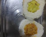 A picture of step 4 of Bread golden coin breakfast.