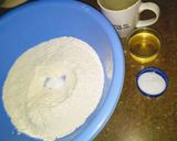 A picture of step 1 of Chapati.