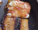 Foto del paso 5 de la receta: Plátanos maduros asados y rellenos de queso y dulce de guayaba🧀🍌🍯