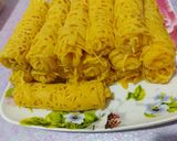 Gambar langkah 4 resipi Roti jala tanpa telur.