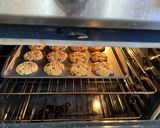 A picture of step 6 of Peanut Butter Chocolate Chip Cookies.