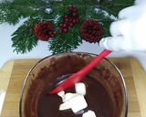 Une image de l'étape 2 de Recette bûche de Noël chocolat et noisette.