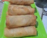 Foto langkah ke 4 dari resep Lumpia Ayam Sayuran.