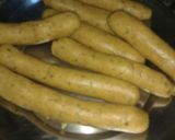 A picture of step 4 of Gatte ki sabji.