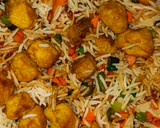 सोयाबीन फ्राइड राइस (Soybean fried rice recipe in hindi) रेसिपी चरण 9 फोटो