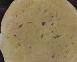 A picture of step 6 of Sarson ke saag Ka Thepla.