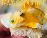 Foto del paso 4 de la receta: Huevo nube con pecorino en freidora de aire 🍳 🧀 🌤️