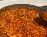 Foto del paso 2 de la receta: Ñoquis caseros rellenos de mozzarella en salsa boloñesa