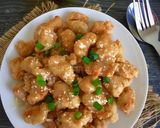 Foto langkah ke 8 dari resep Ayam Tepung Saos Lemon Madu.