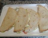 Foto del paso 13 de la receta: Piadina de calabacín con atún y queso