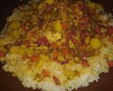 صورة لخطوة 4 من وصفة روز مسقي بالدجاج مممم يا سلام 🍗🍗🍗
