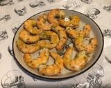 Une image de l'étape 9 de Crevettes sauvages marinées épices,agrumes et origan.