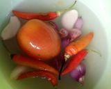 Foto langkah ke 2 dari resep Sambal Goreng Basah Tahu, Tempe dan Cecek Sapi.