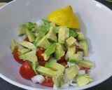 A picture of step 3 of Quick and delish main-course salad.