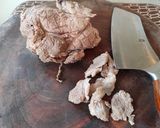 A picture of step 3 of Twice Cooked Pork.