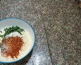 A picture of step 1 of Easy Aloo pakora.