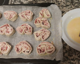 Foto del paso 3 de la receta: Palmeritas de jamón york, queso y bacon