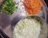 A picture of step 1 of Veg steamed Momos.