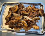 Une image de l'étape 9 de Champignons et aubergines marinées grillées.