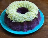 Foto langkah ke 6 dari resep Bolu kukus ubi ungu.
